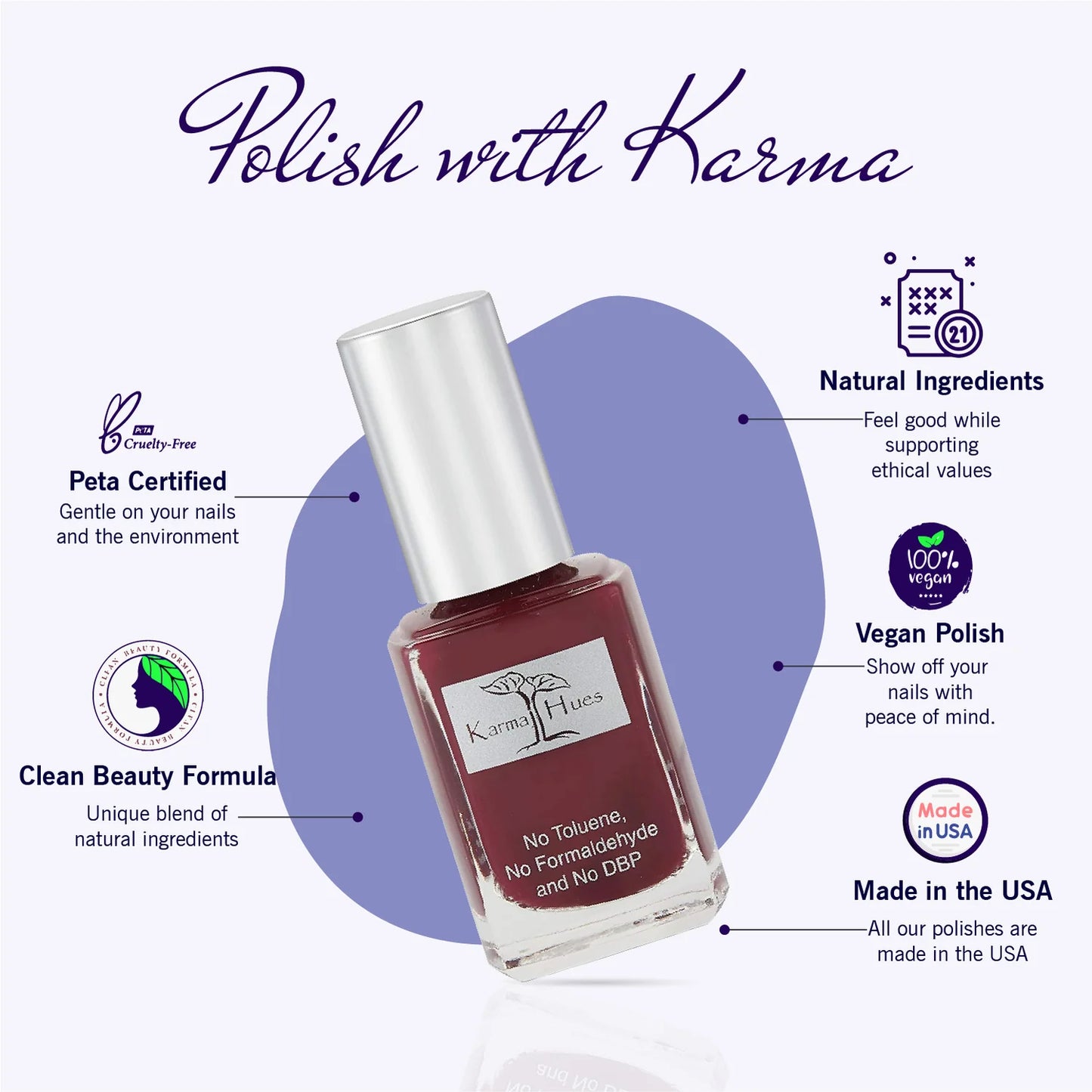 Karma Organic Spa - French Kiss - Nail Polish