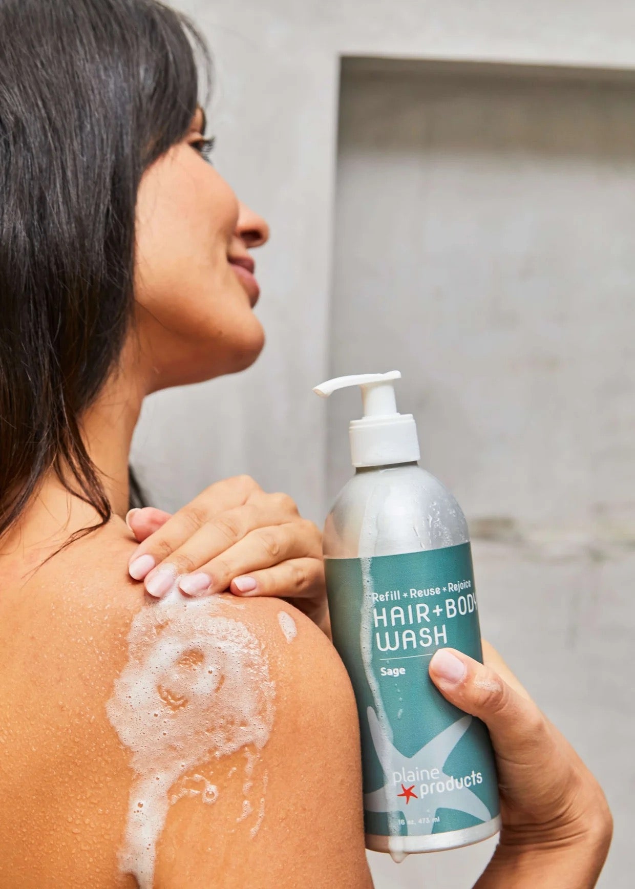 Plaine Products - Hair + Body Wash (pump not included)