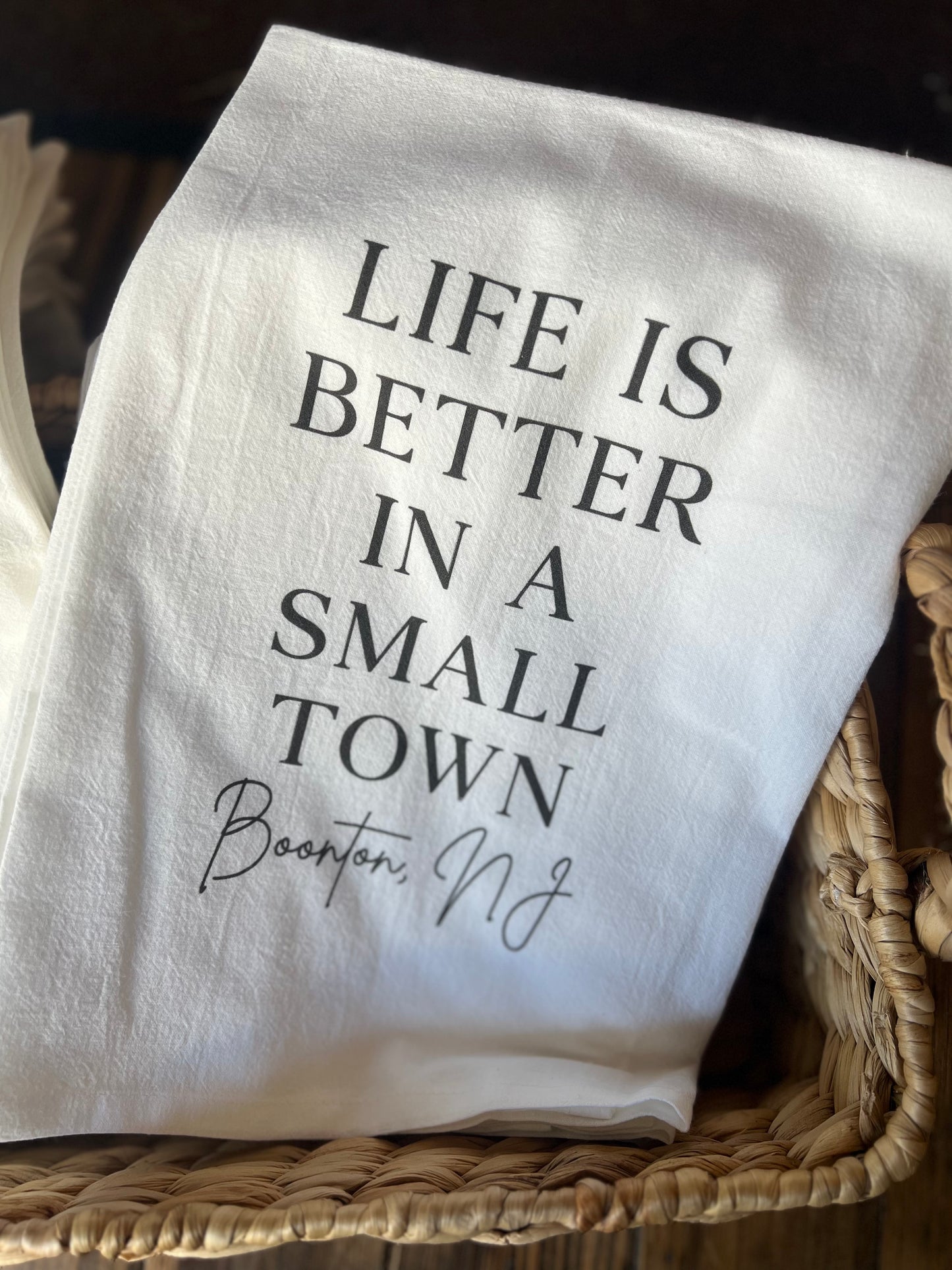 Boonton Proud Cotton Tea Towel