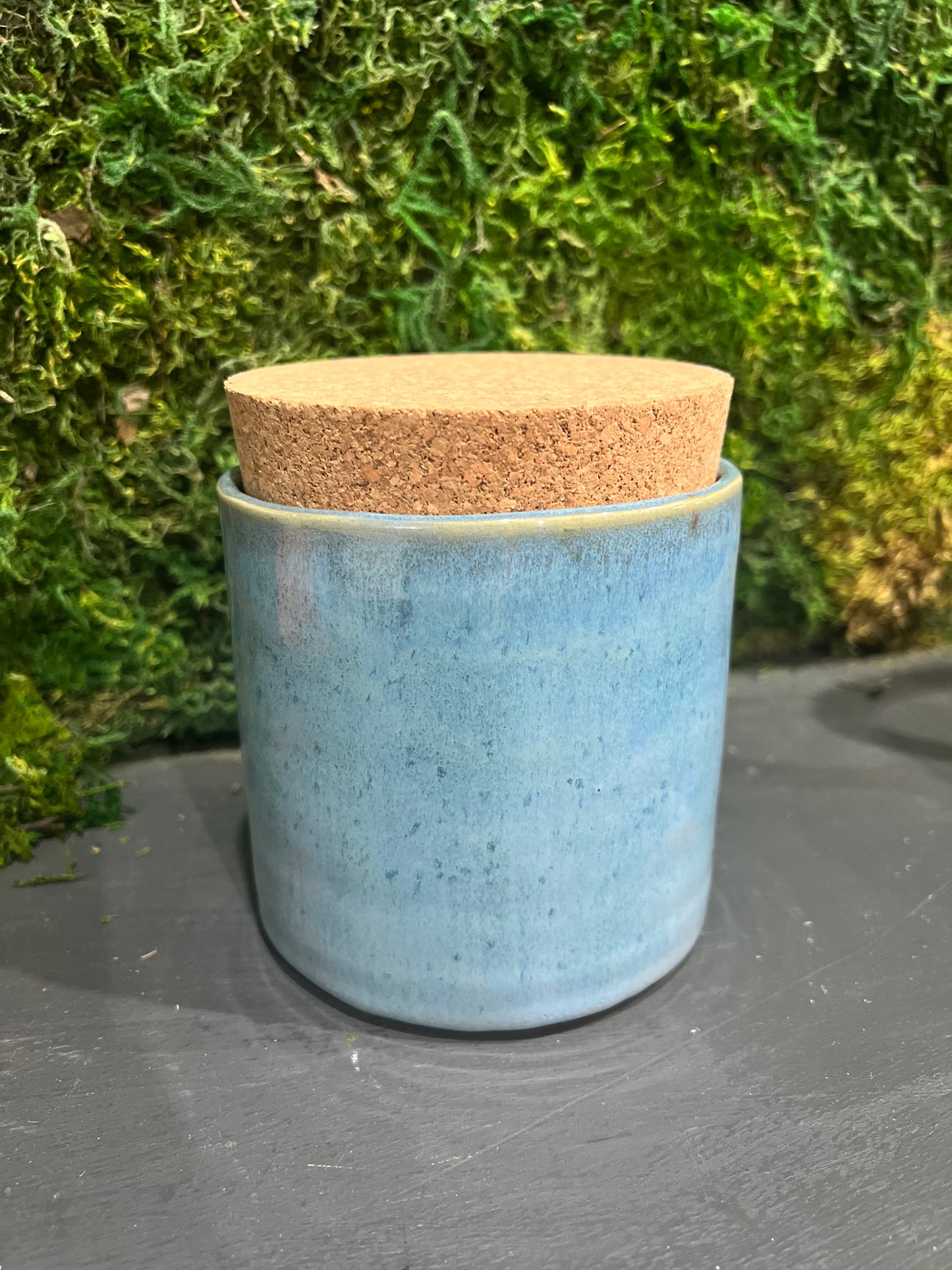 Ceramic Jars w Cork Lid