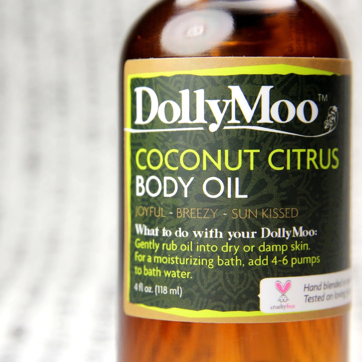 DollyMoo - Coconut Citrus Body Oil