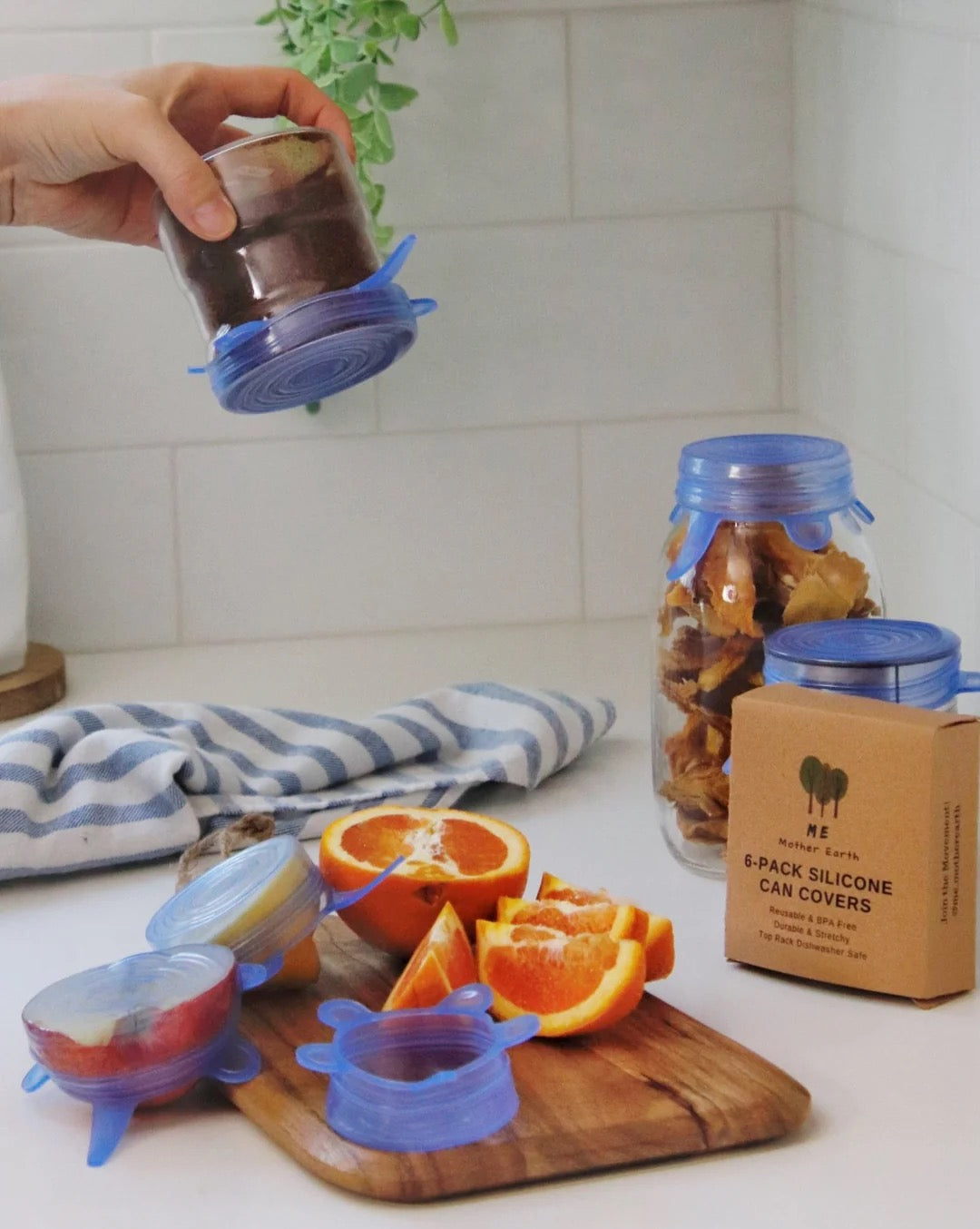 Me Mother Earth - Silicone Can Covers 6-Pack