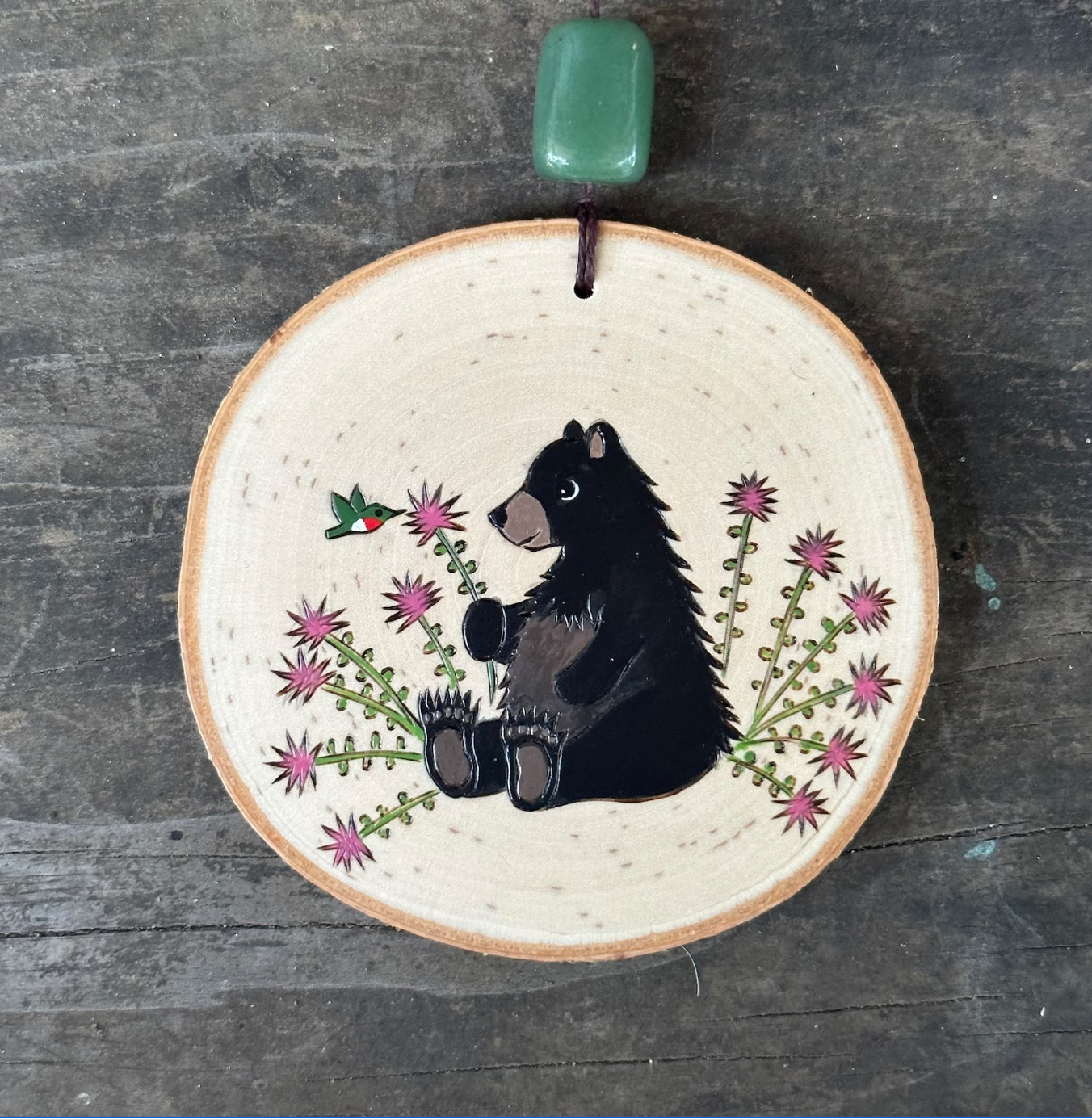 Forage Workshop- Black Bear in Bee Balm