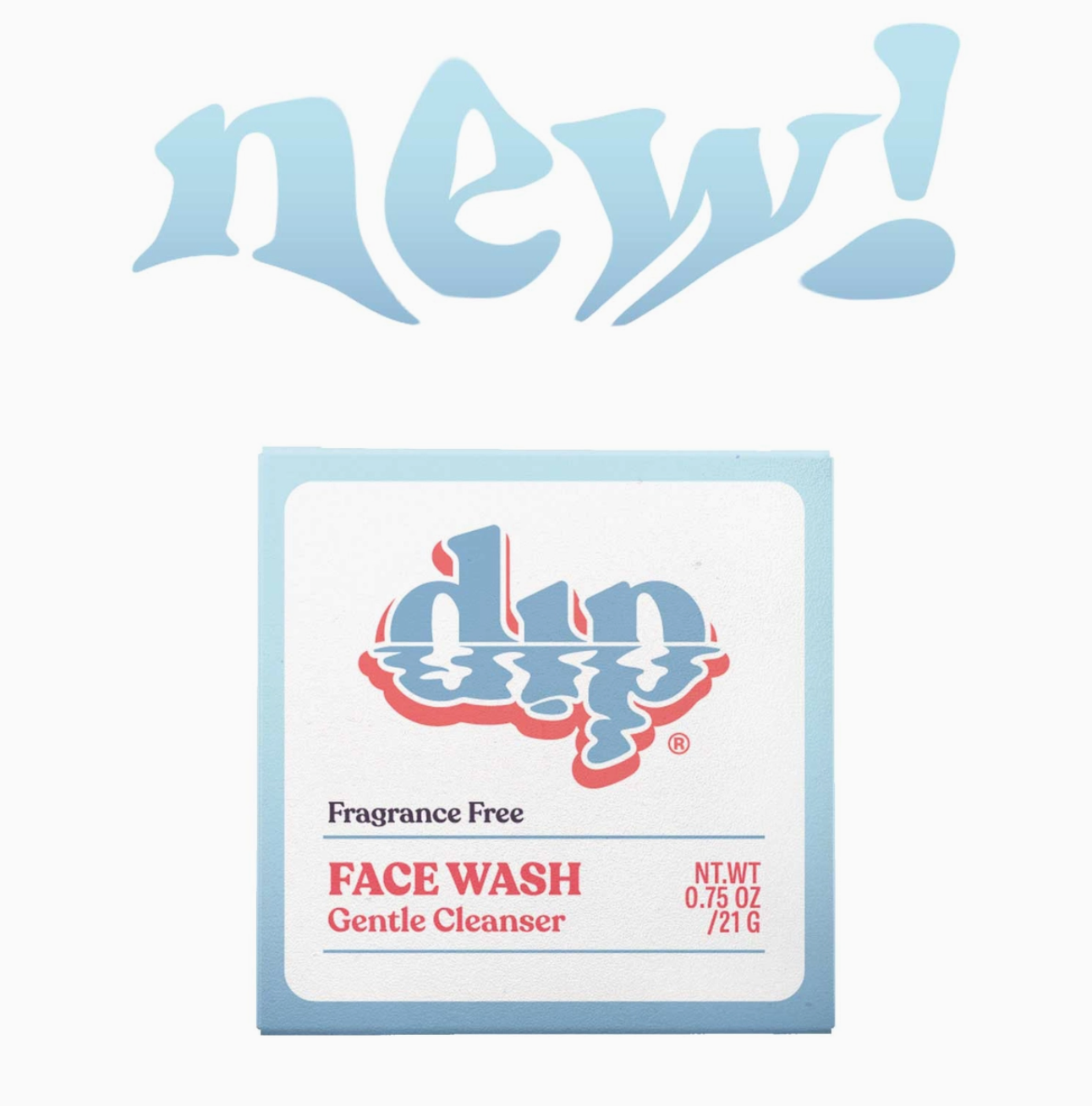 DIP - Face Wash Gentle Cleansing Bar - Fragrance Free