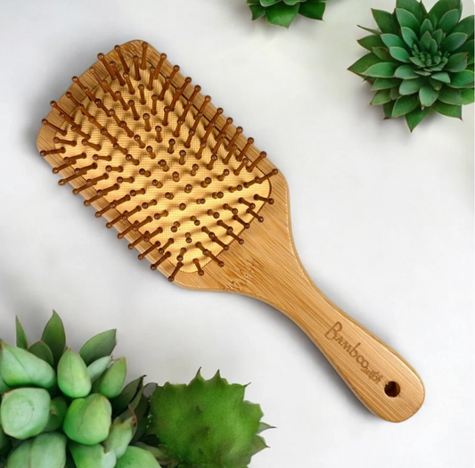 Bamboo Switch - Bamboo Paddle Hair Brush - Adult