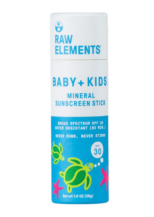 Raw Elements -  Baby + Kids SPF 30 Stick *Zero Waste*