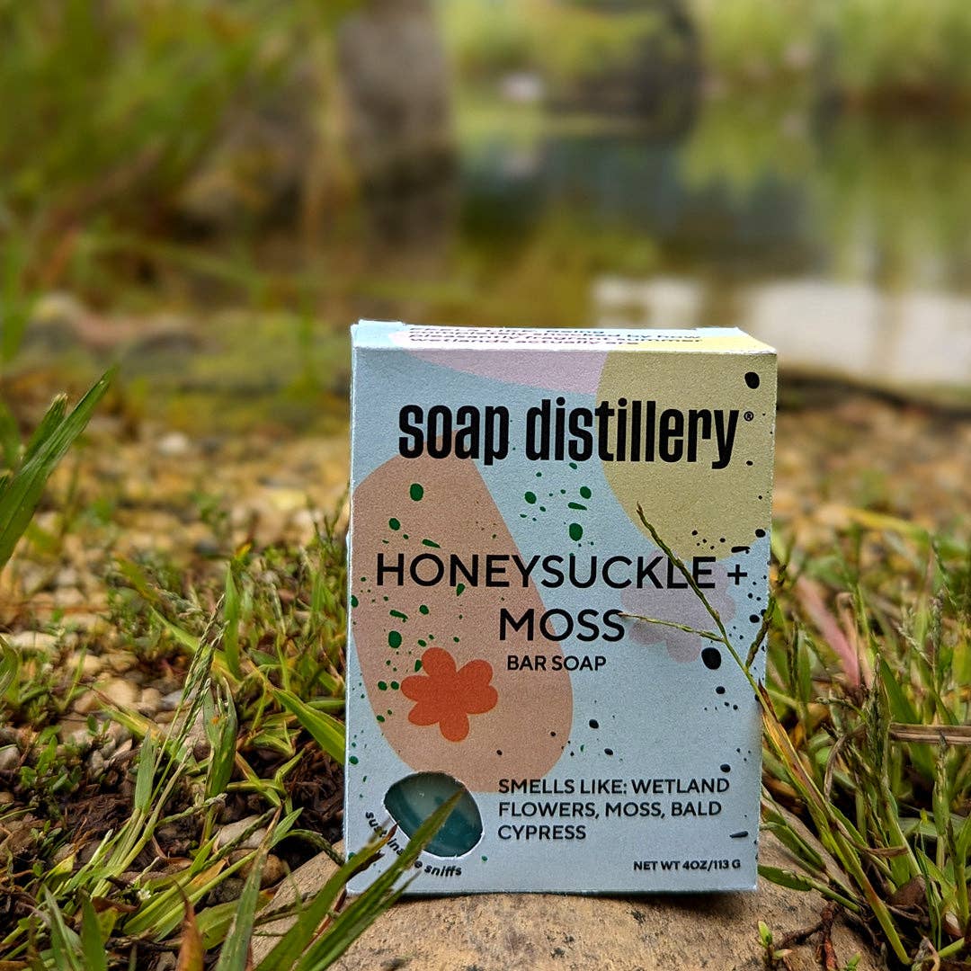 Soap Distillery - Honeysuckle + Moss Bar Soap