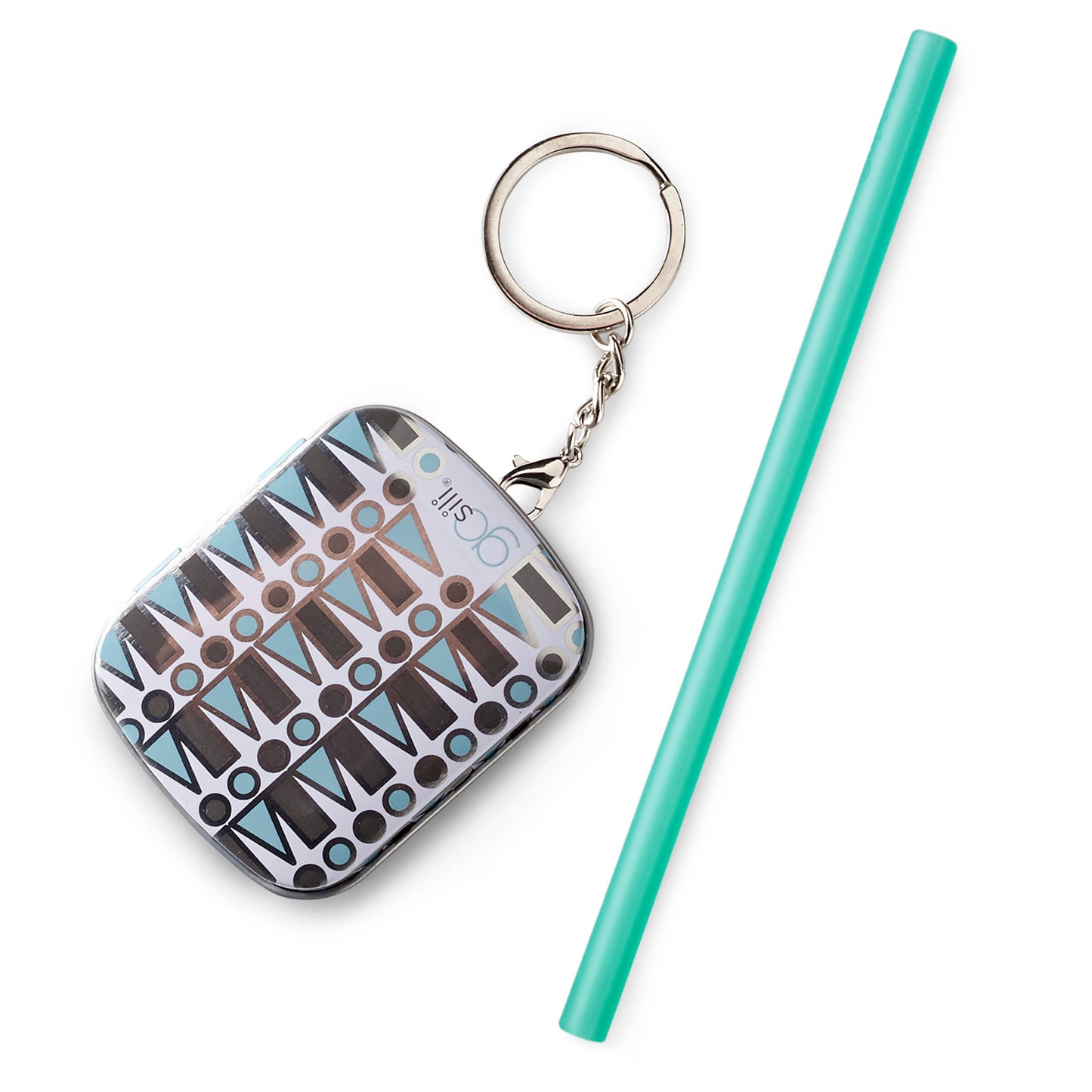 GoSili - Reusable Silicone Straw + Keychain Case