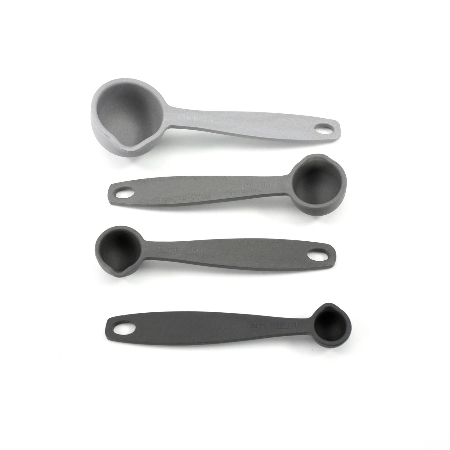 Bamboozle - Measuring Spoons: Tonal Gray