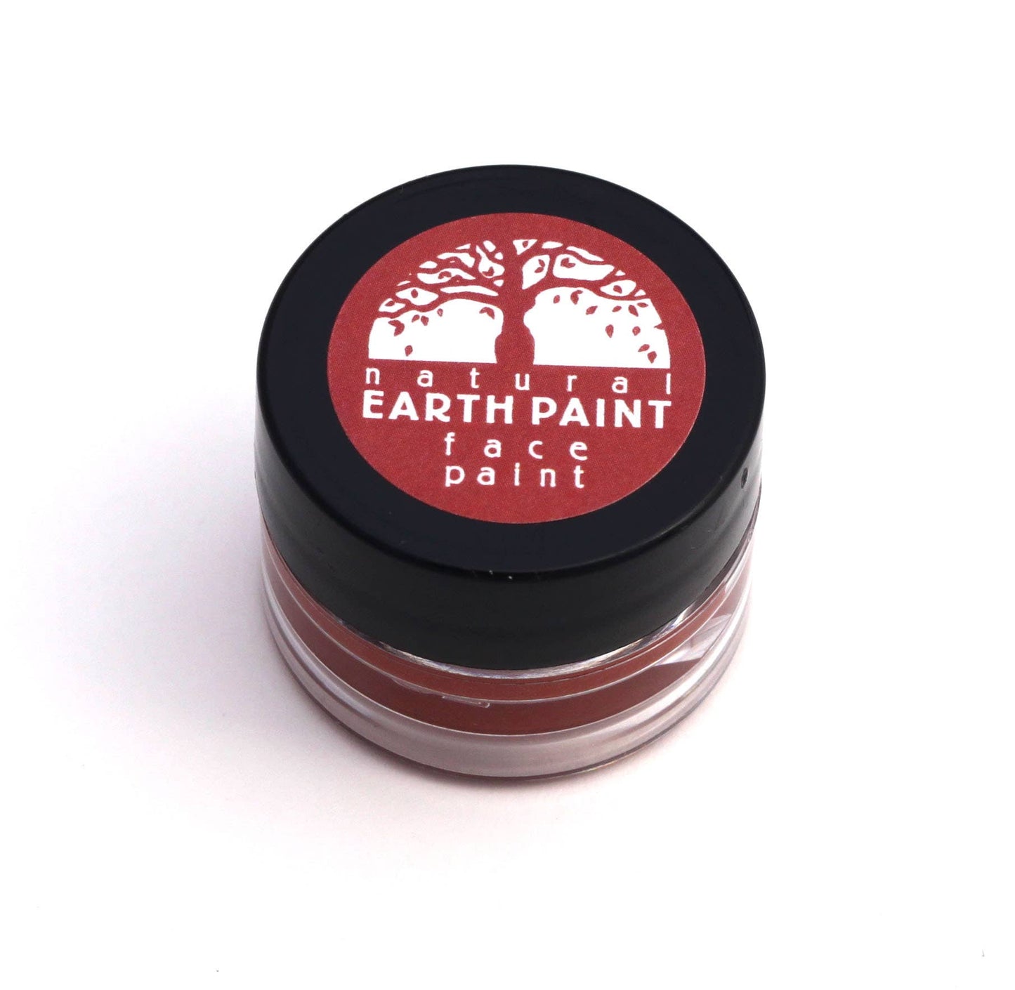 Natural Earth Paint - Natural Face Paint - Individual Jars: Red