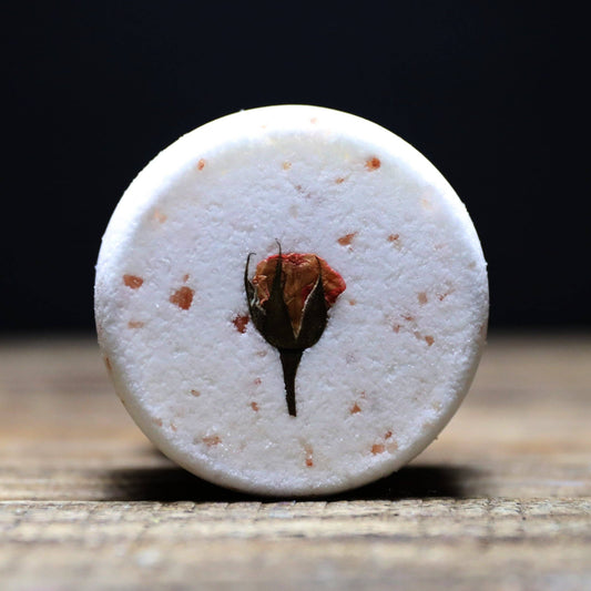 DollyMoo - Cardamom Cedar & Rose Bath Bomb with Pink Himalayan Salt