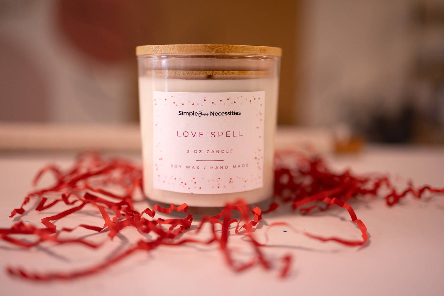 Simple Bare Necessities - Soy Candle | VALENTINES DAY Collection