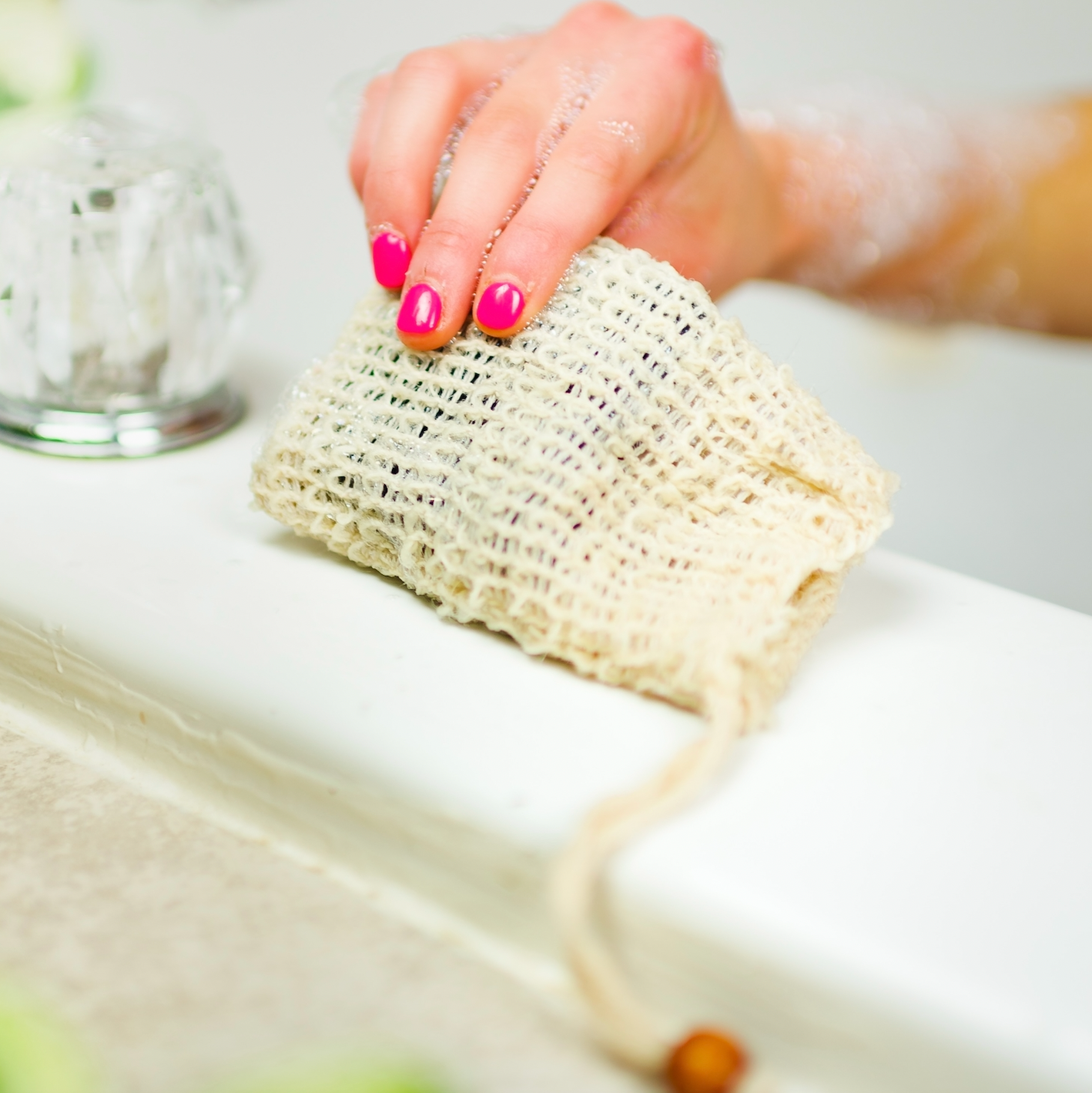 Bamboo Switch - Compostable Sisal Soap Bag