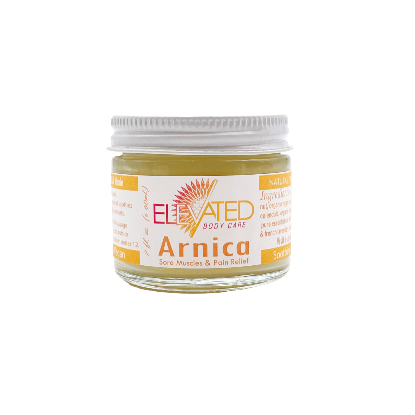 Taylor's Naturals - ELEVATED - Arnica - Natural sore muscle relief & bruising