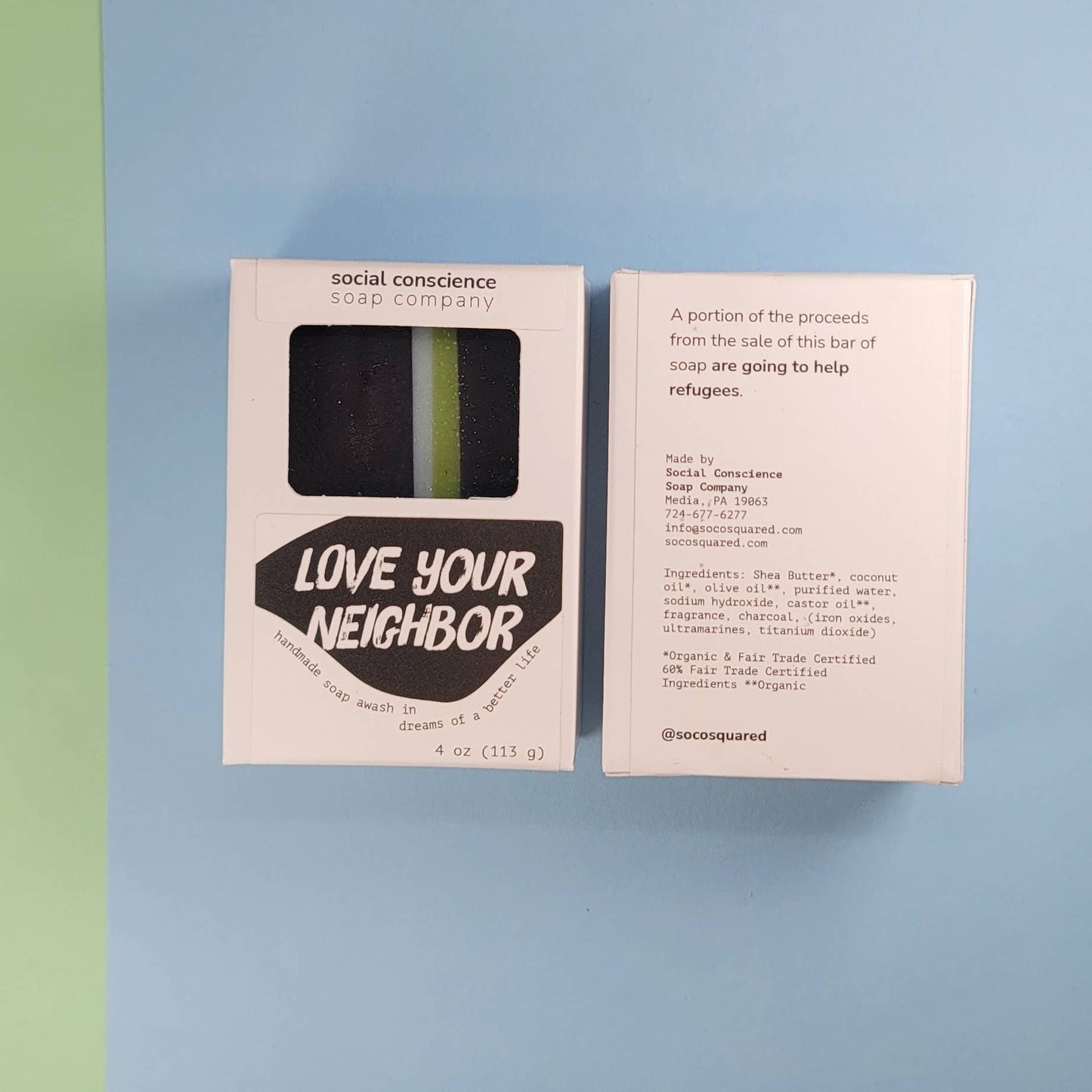 Social Conscience Soap Company - Love Your Neighbor  Bar Soap