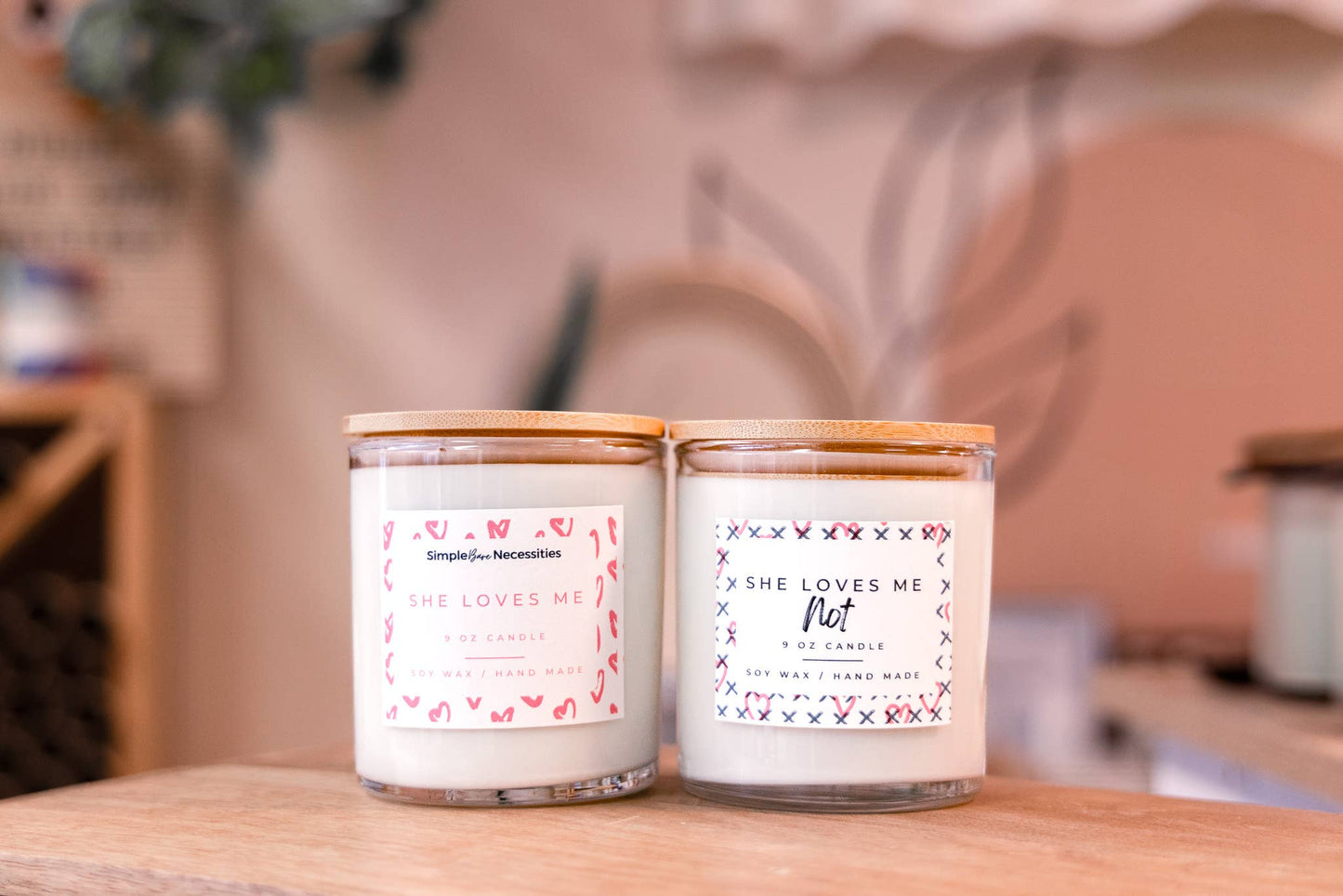 Simple Bare Necessities - Soy Candle | VALENTINES DAY Collection