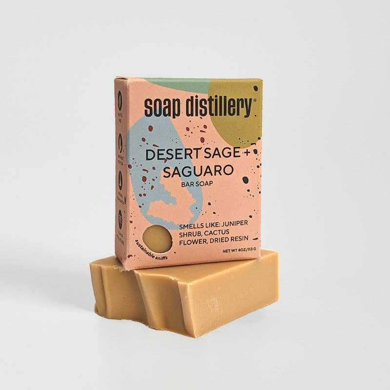 Soap Distillery - Desert Sage + Saguaro Bar Soap