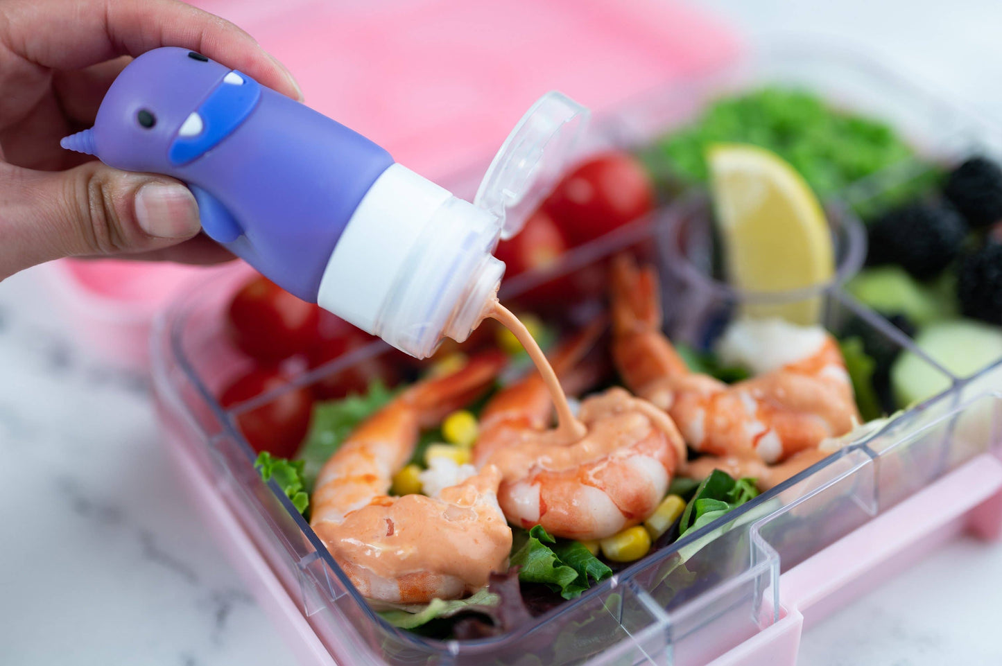 Yumbox - Silicone Condiment Squeeze Bottles