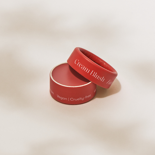 Minori - Zero Waste Cream Blush Mini - Scarlet