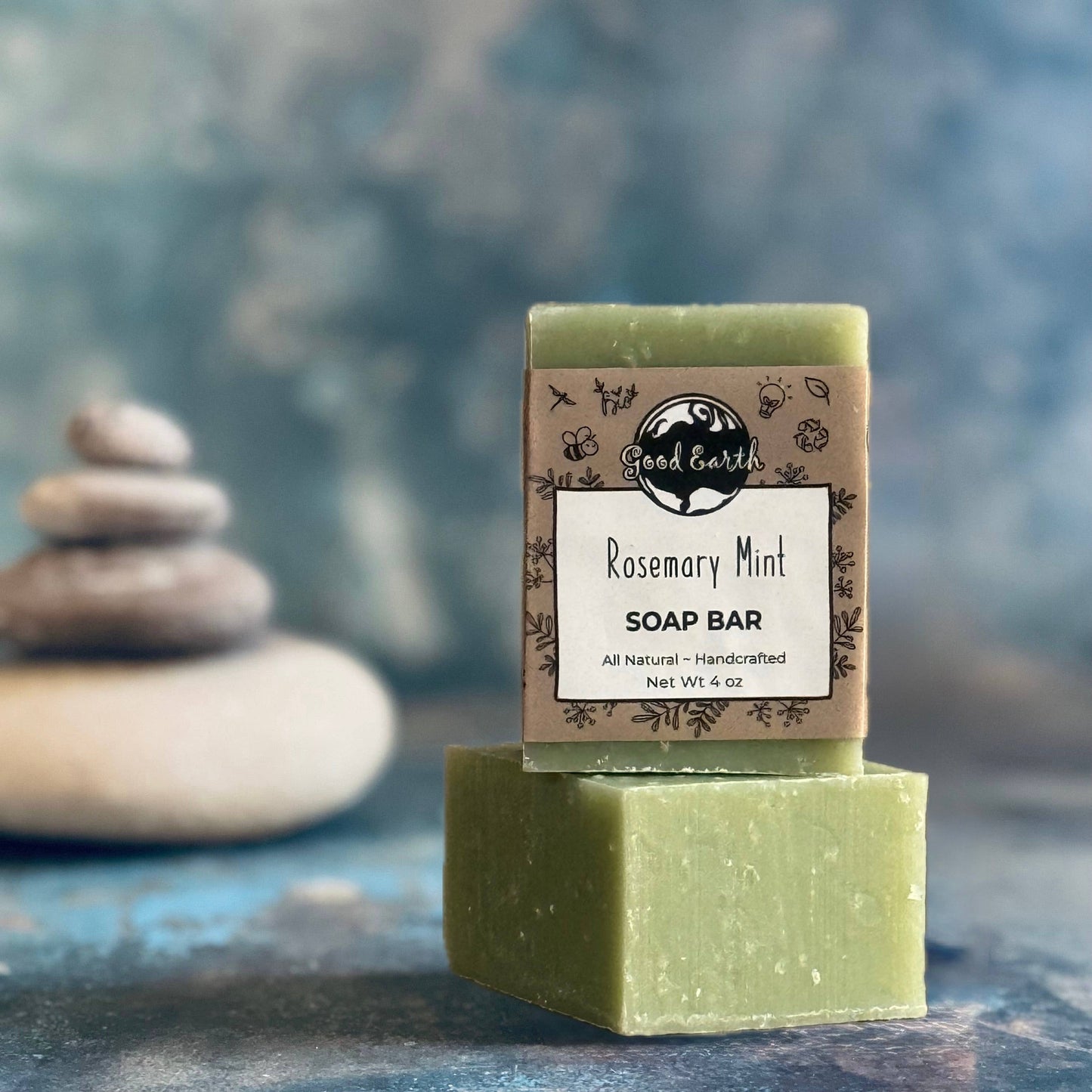 Good Earth Soap - Bar Soap - Rosemary Mint 