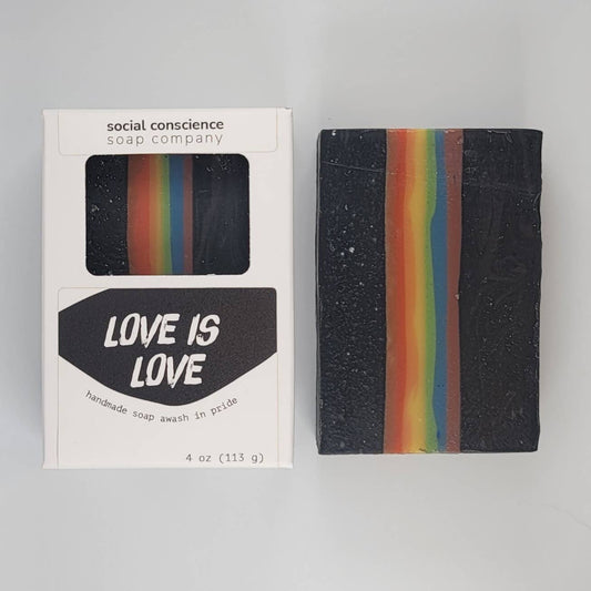 Social Conscience Soap Company - Love Is Love Bar Soap