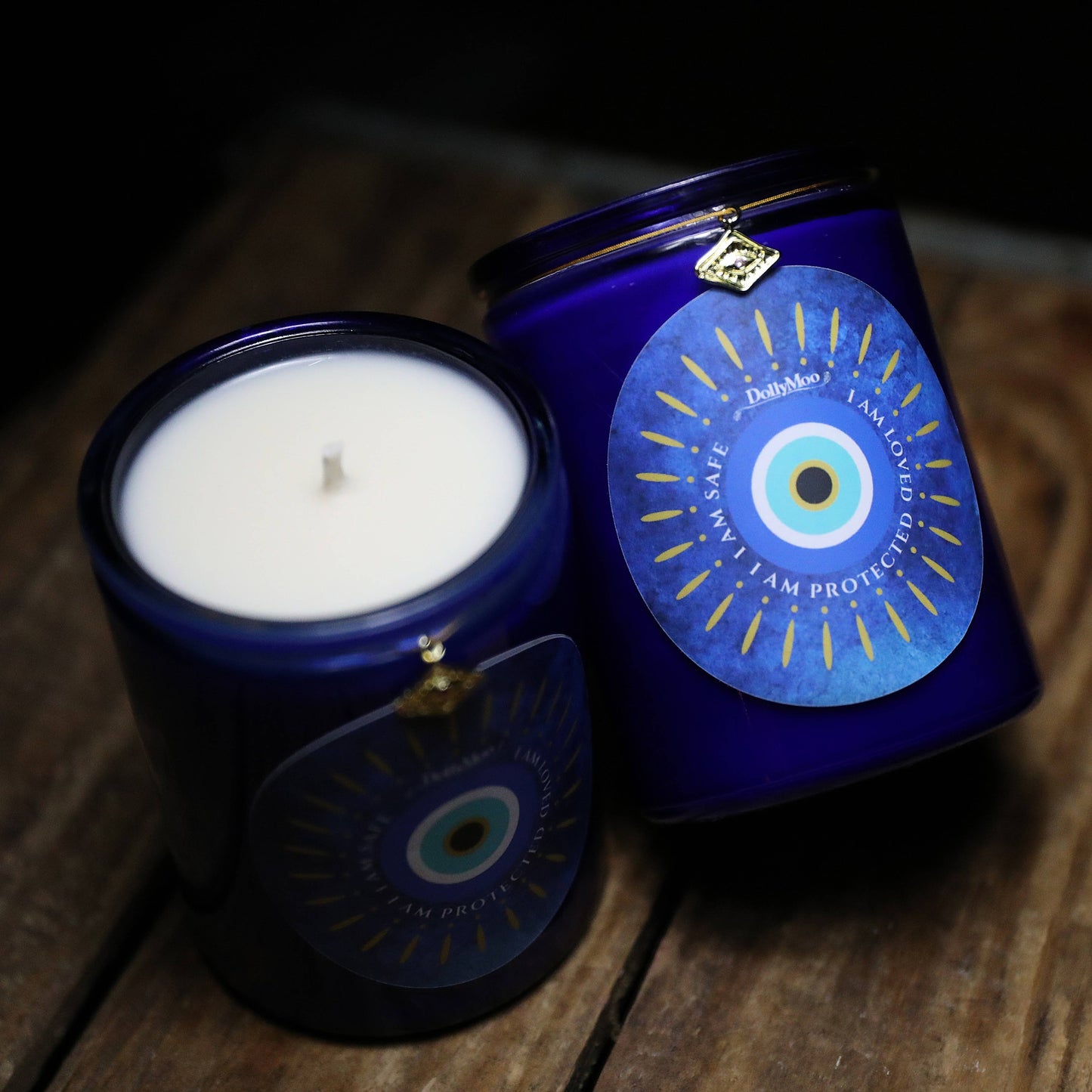 DollyMoo - Evil Eye Candle