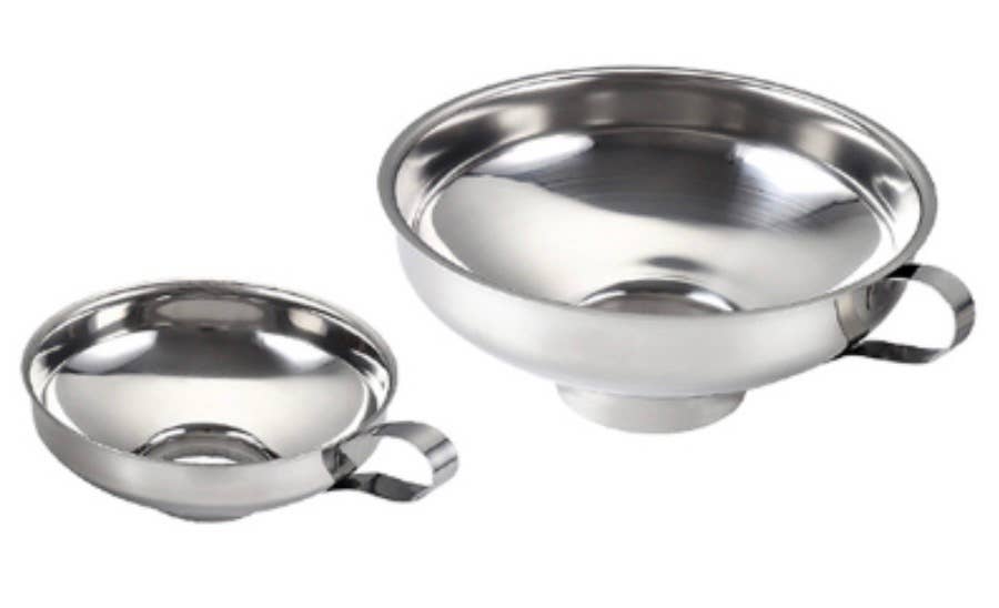 Zefiro - Stainless Steel Funnel