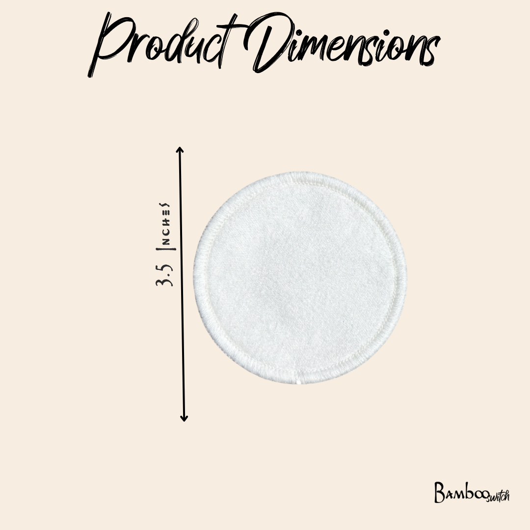 Bamboo Switch - Reusable Bamboo Cotton Facial Rounds