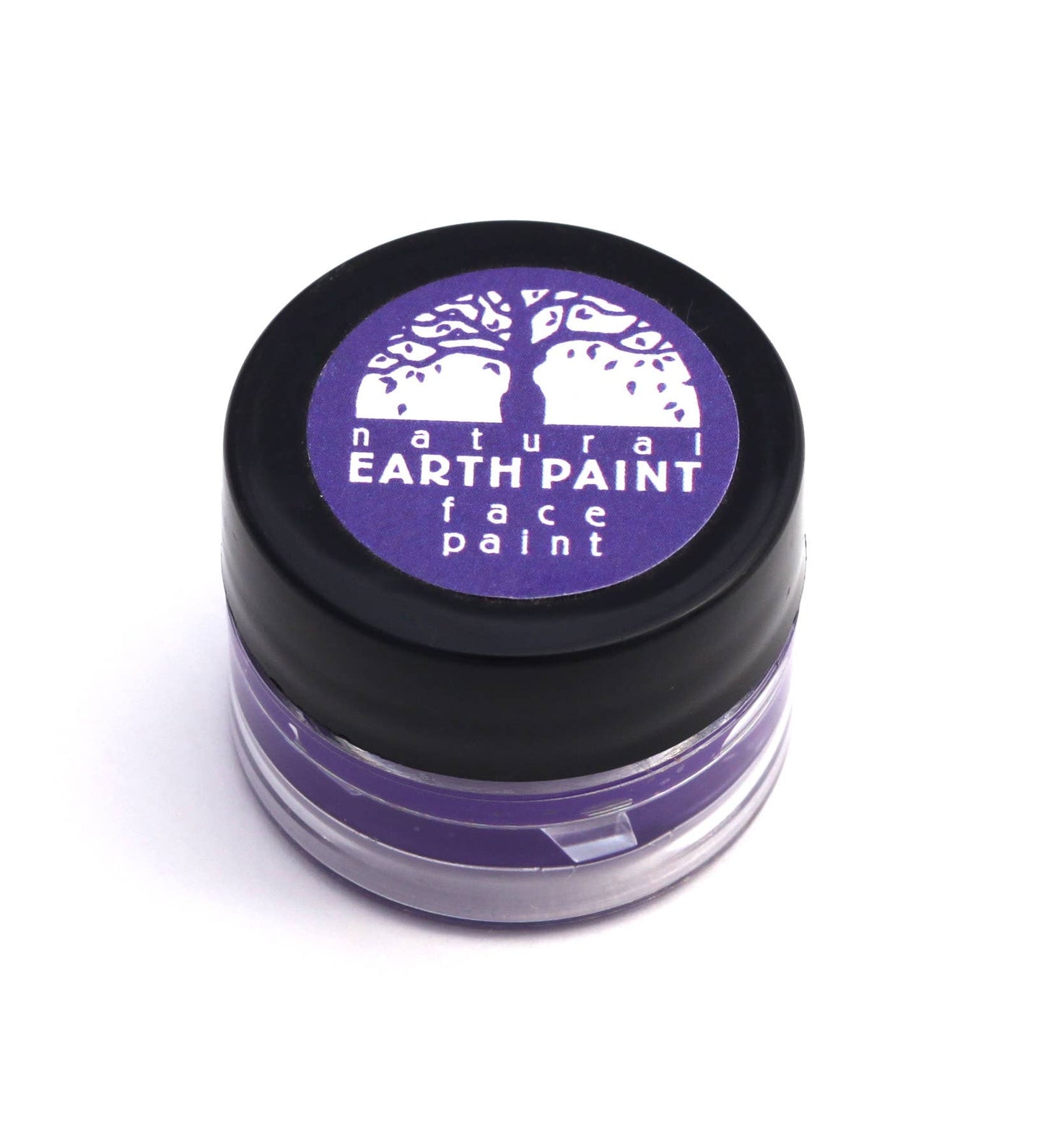 Natural Earth Paint - Natural Face Paint - Individual Jars: Purple