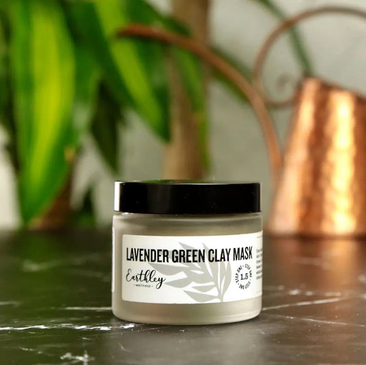 Earthley - Lavender Green Clay Mask 2oz