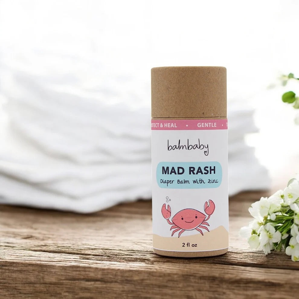 Taylor's Naturals - BALM! Baby - MAD RASH Diaper Balm Eco Stick