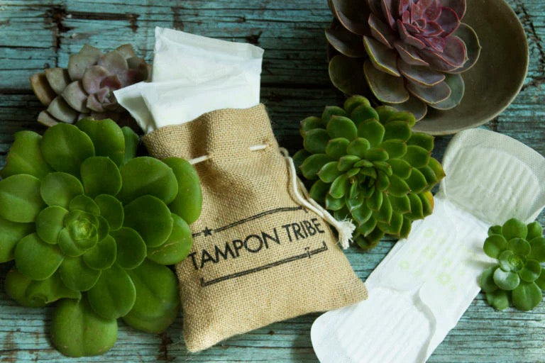 Tampon Tribe - Organic Cotton Pads - 10 Ultrathin with Wings: Day