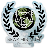 Bear Min Sticker