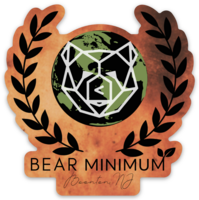 Bear Min Sticker