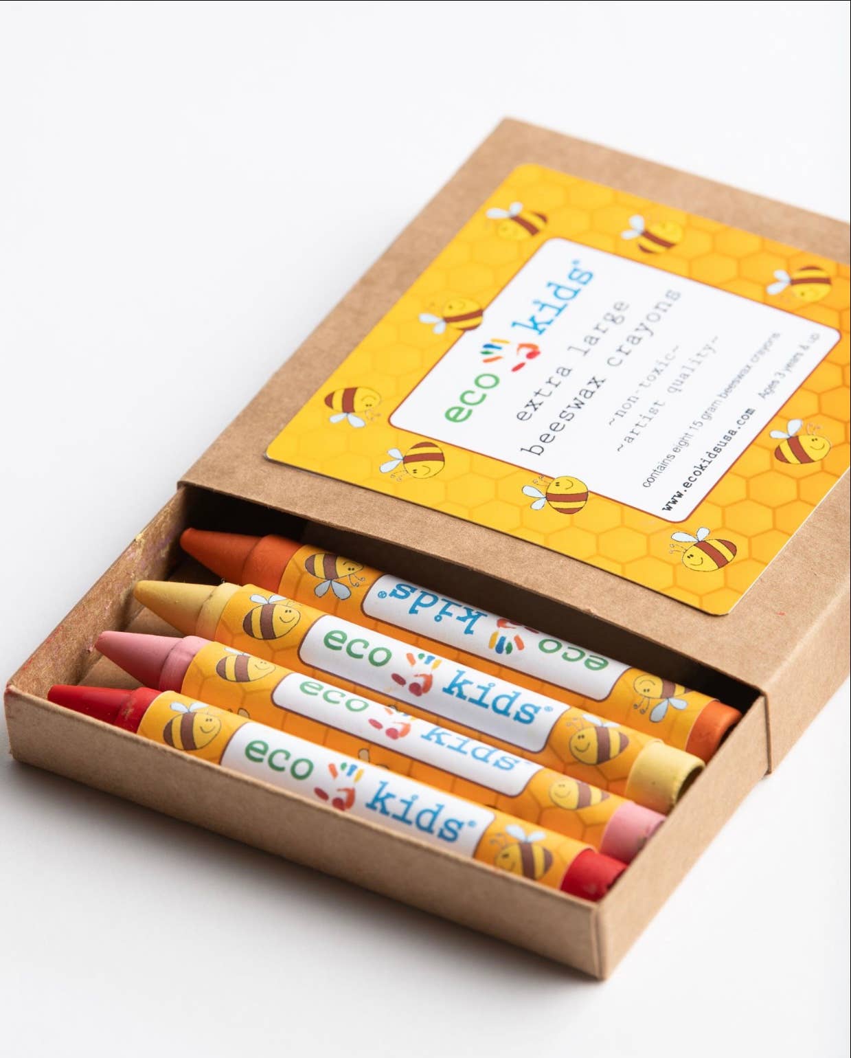 eco-kids - extra large beeswax crayons