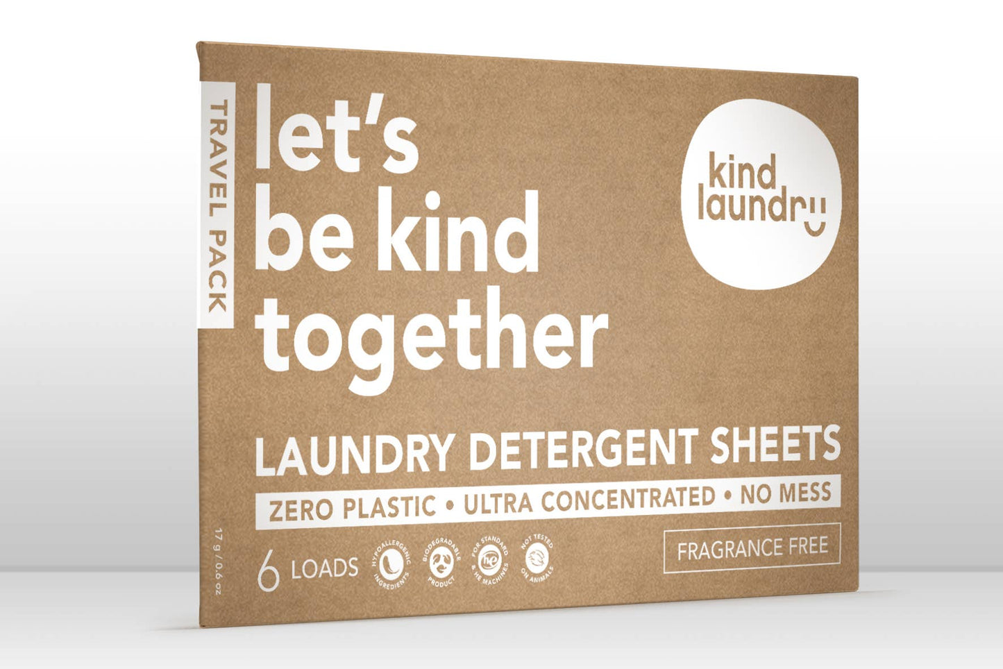 Kind Laundry - Laundry Detergent Sheets Travel Pack