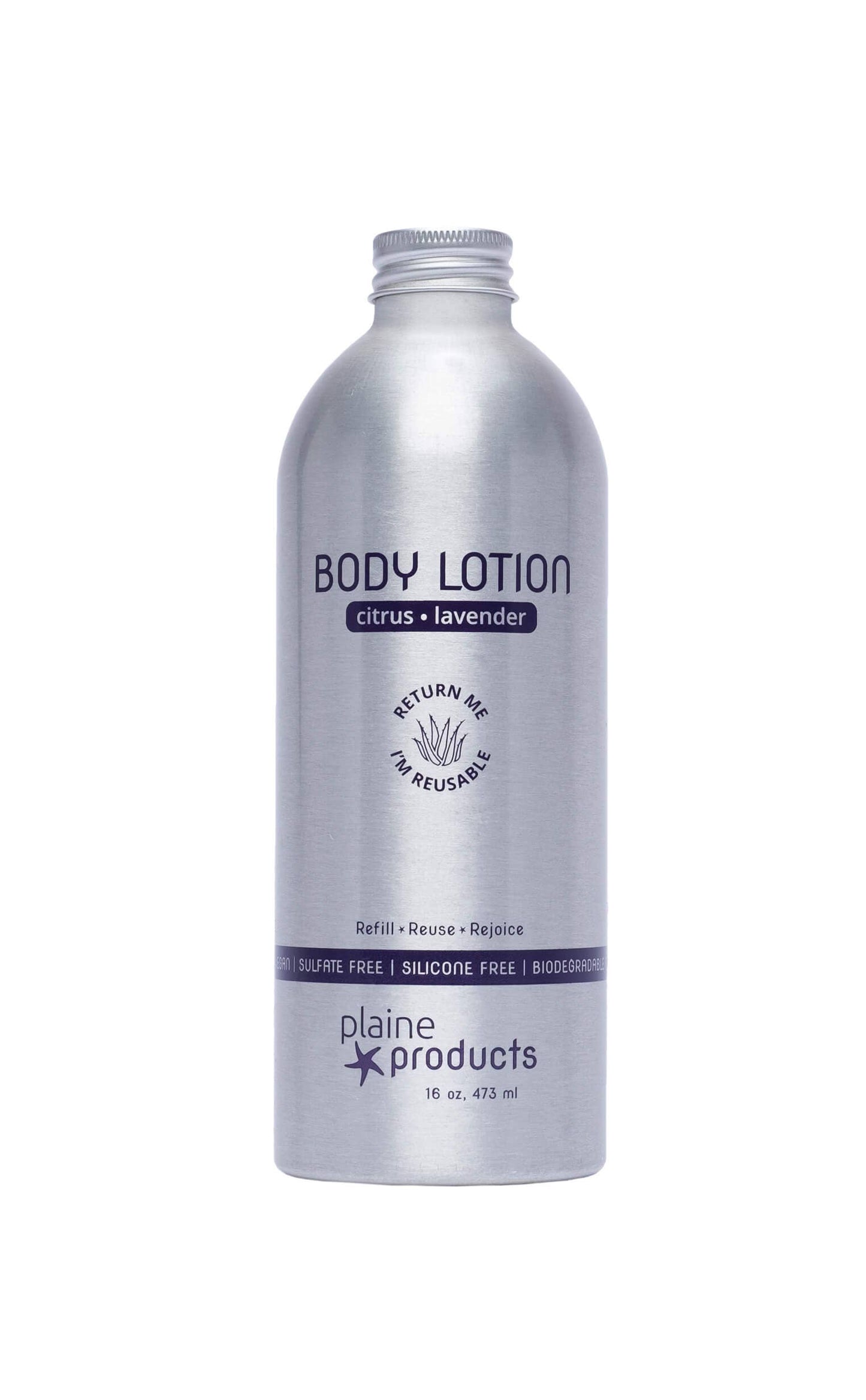 Plaine Products - Body Lotion 16oz (pump not included)