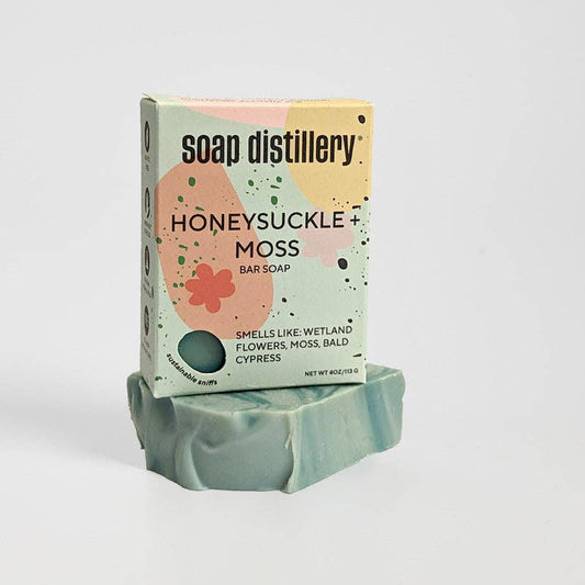 Soap Distillery - Honeysuckle + Moss Bar Soap