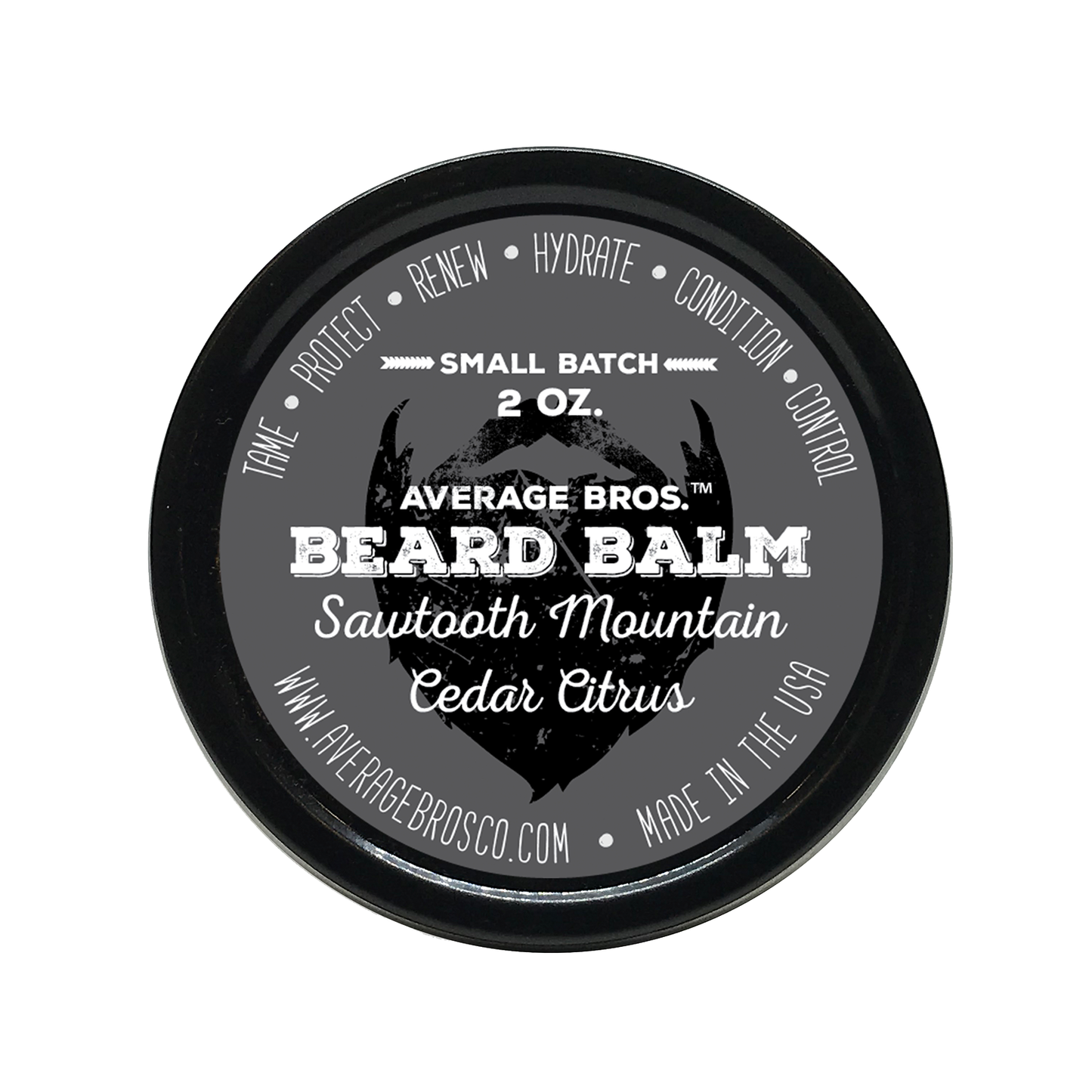 Average Bros Co. - Sawtooth Mountain Beard Balm
