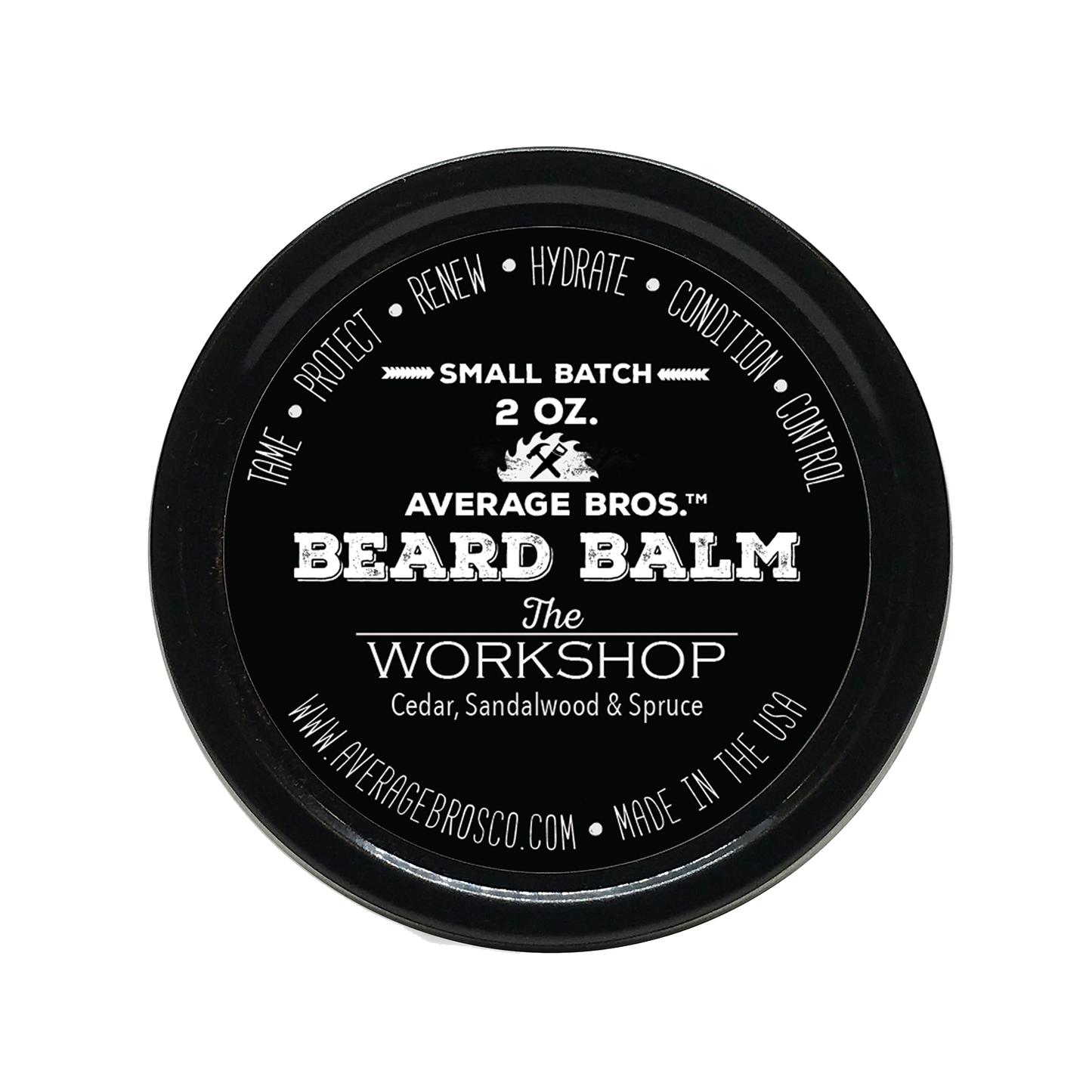 Average Bros Co. - The Workshop Beard Balm