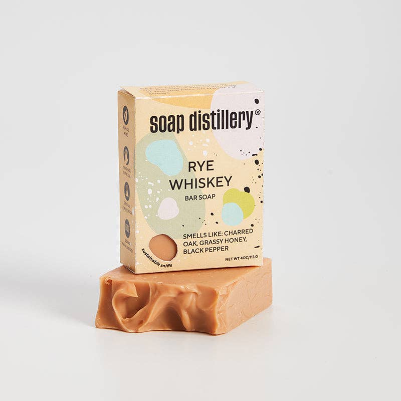 Soap Distillery - Rye Whiskey Bar Soap