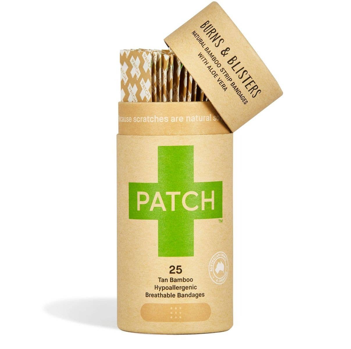 Patch Bamboo Bandages - Aloe Vera Adhesive Strips