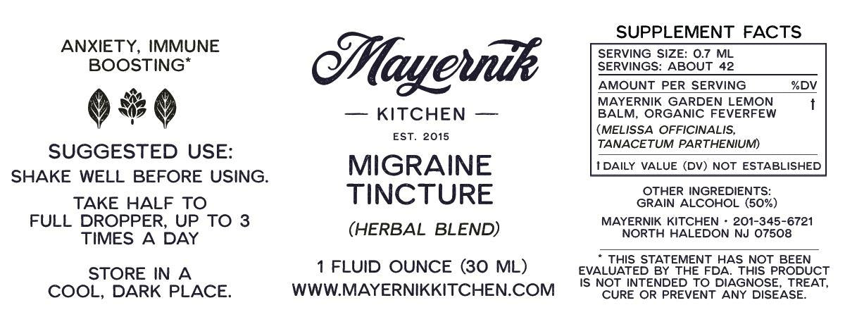 Migraine Tincture