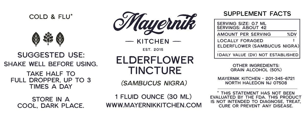 Elderflower Tincture