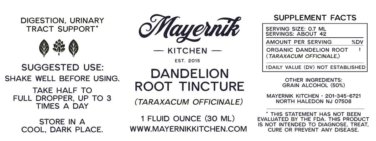 Dandelion Root Tincture