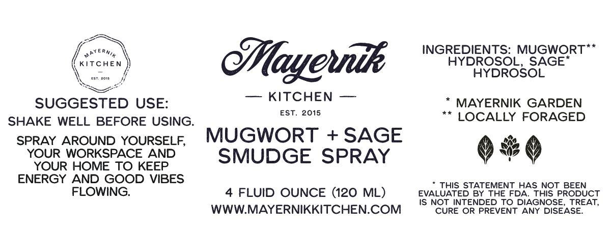 Mugwort Smudge Spray