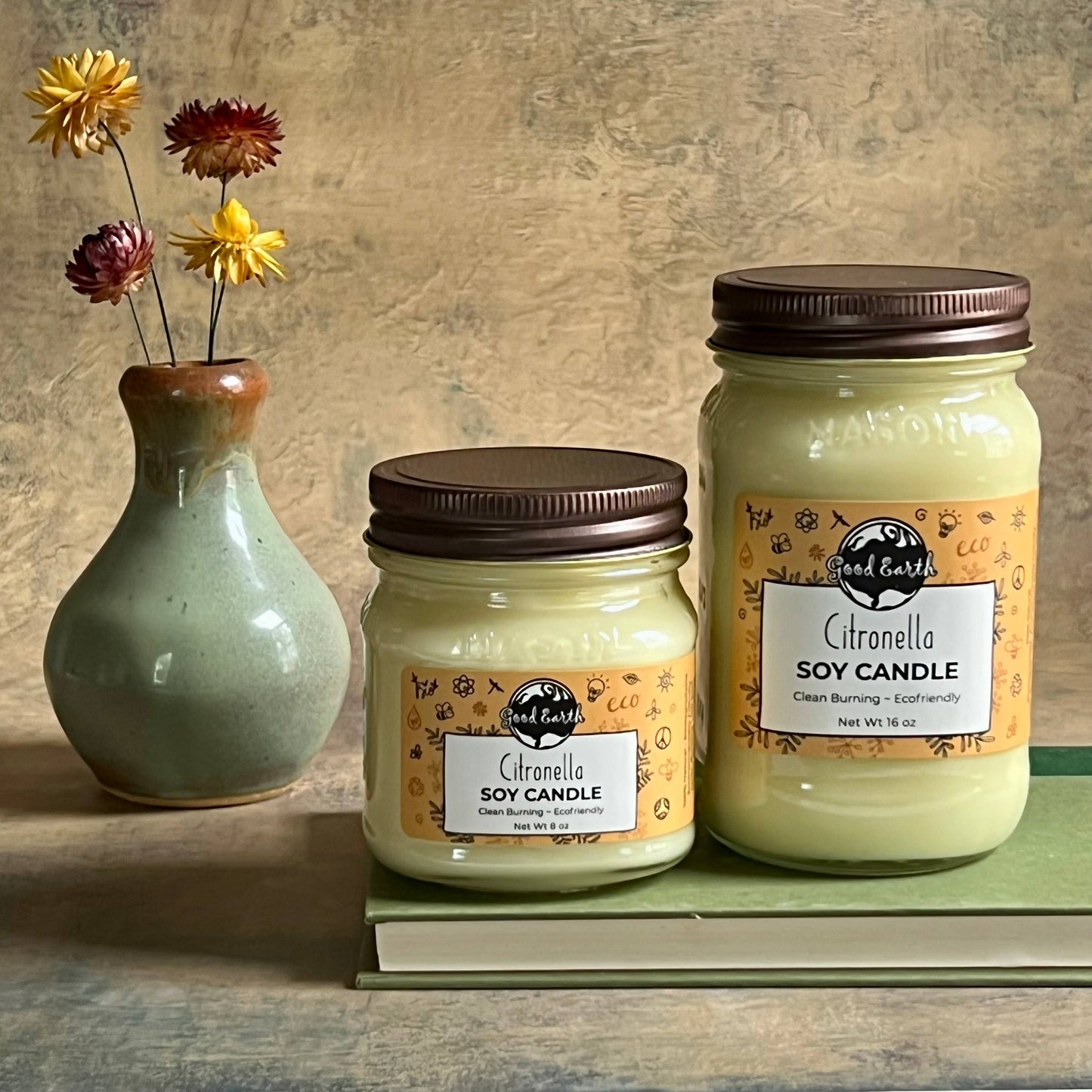 Good Earth Soap - Citronella Soy Candle