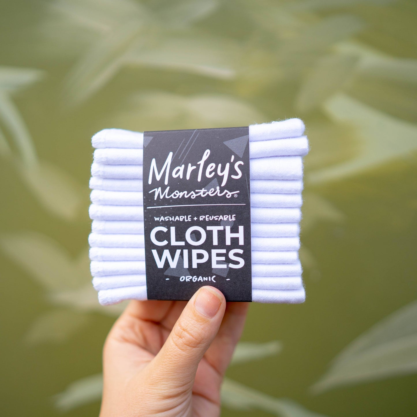 Marley's Monsters - CLOTH WIPES: Organic
