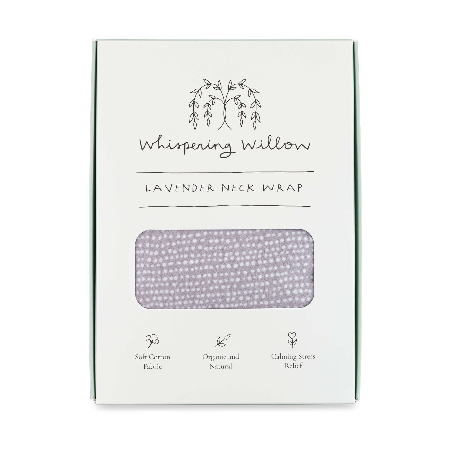 Whispering Willow - Lavender Neck Wrap