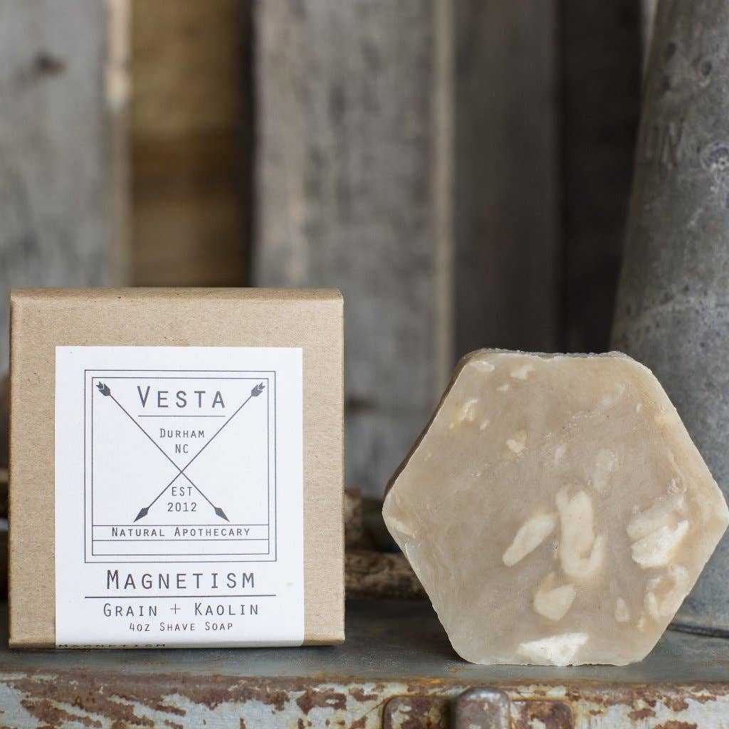 Vesta's Natural Apothecary - Magnetism Shave Soap | 4oz